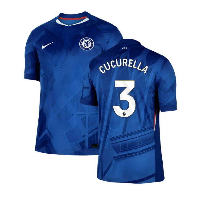 2025-20 Chelsea Authentic Home Jersey Cucurella #3 L M S