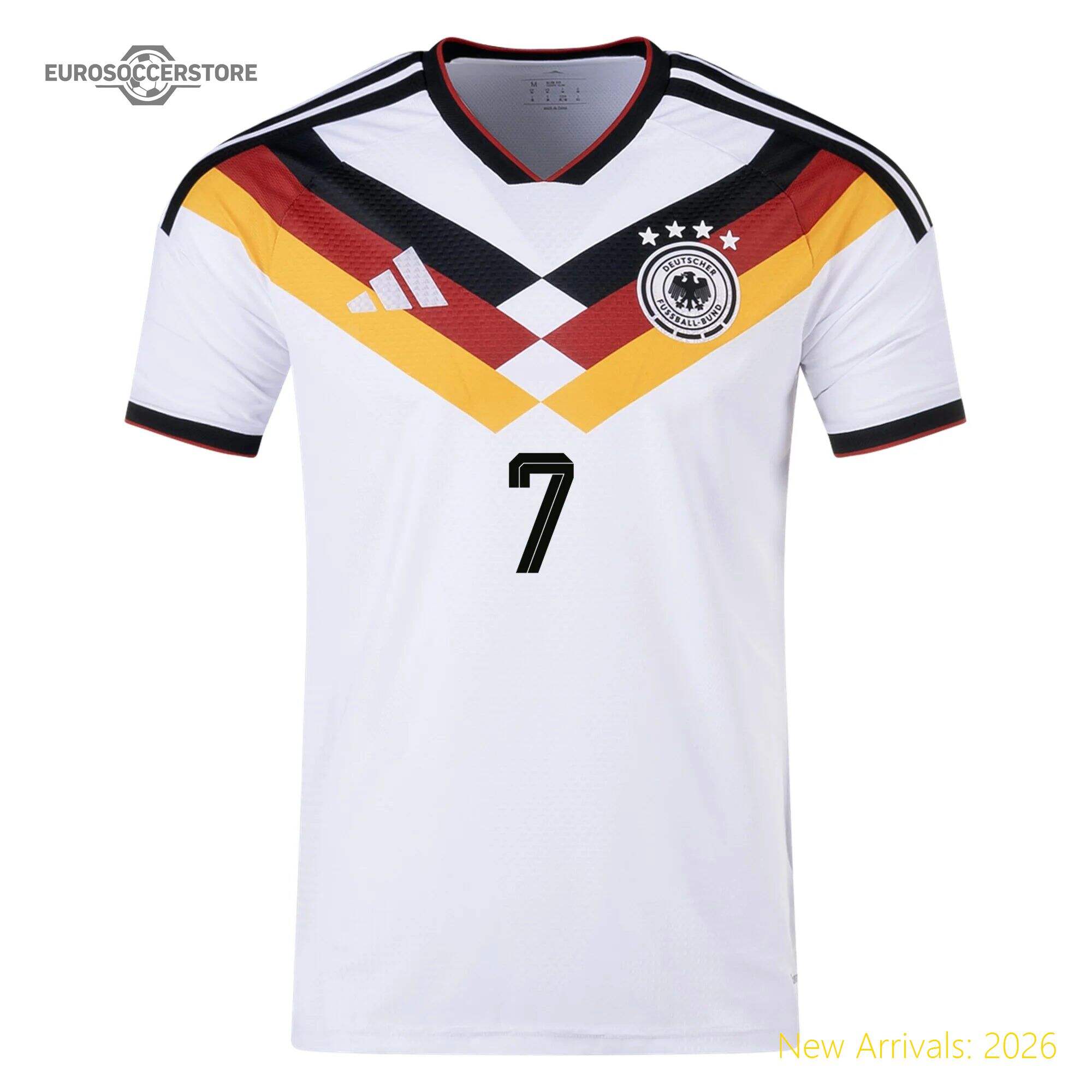 Officially Approved Durable Men Ger Football Legend Home Jersey 2026