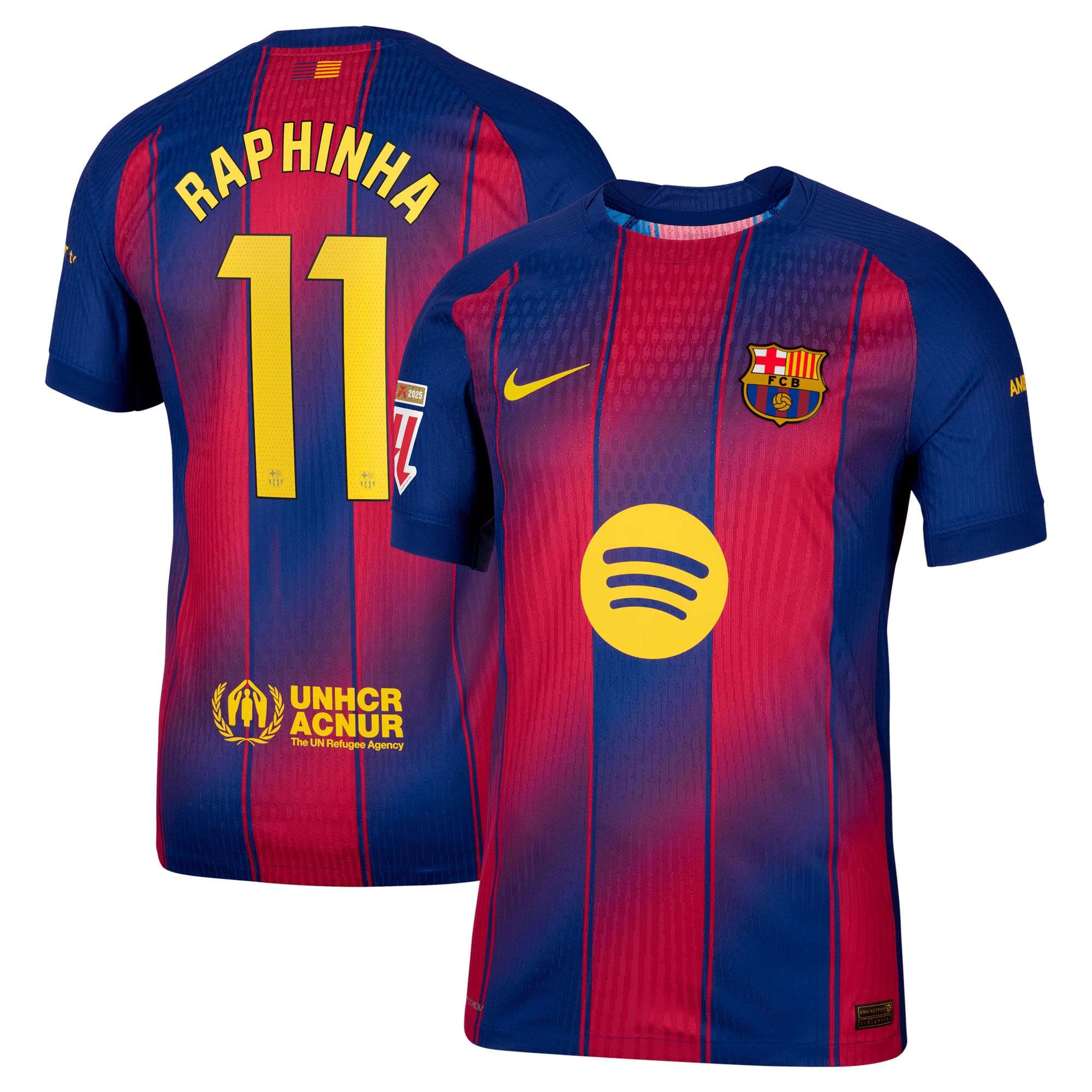 Barca Men's 2025 Premium Quality Authentic Jersey - Soccer Jersey
