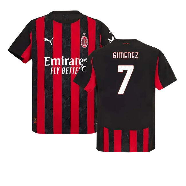 Professional Grade Replica Acm Ac Milan Authentic Home Shirt Gimen...