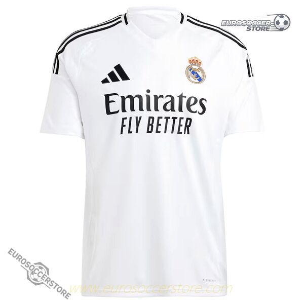 MBAPPÉ's Number 9 Home Jersey for Real Madrid in the 24-25 Season
