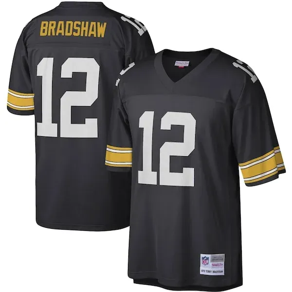 Pittsburgh Steelers Replica NFL Jersey - Black | Game-Day Football ...