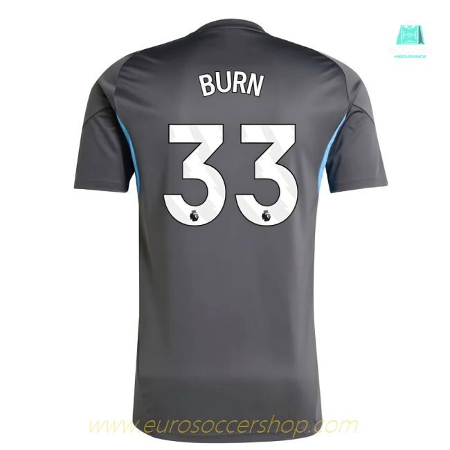 2025-2026 Newcastle Training Shirt (Grey) (Burn 33)