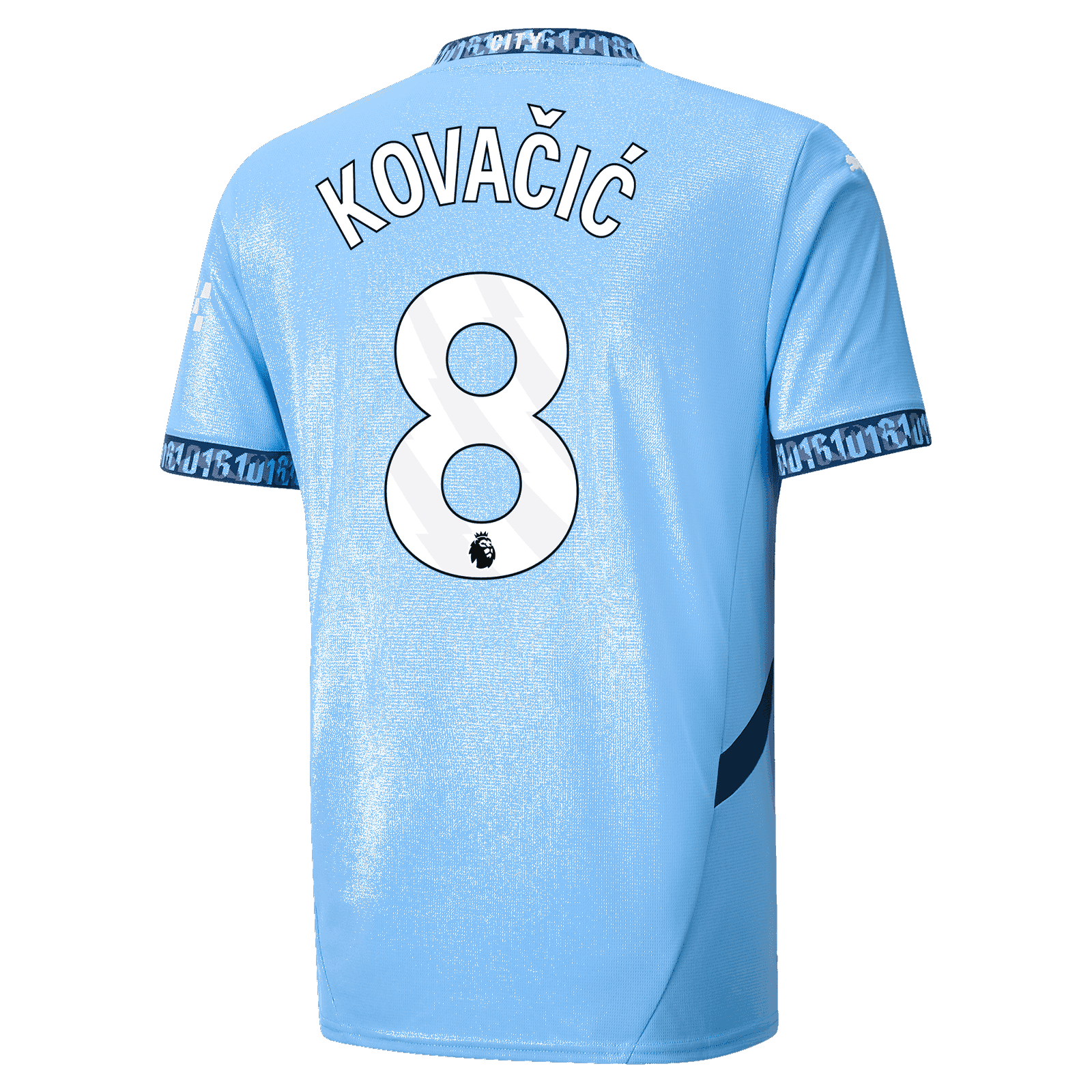 Mateo Kovačić's 8th Home Jersey for Manchester City in the 24-25 season
