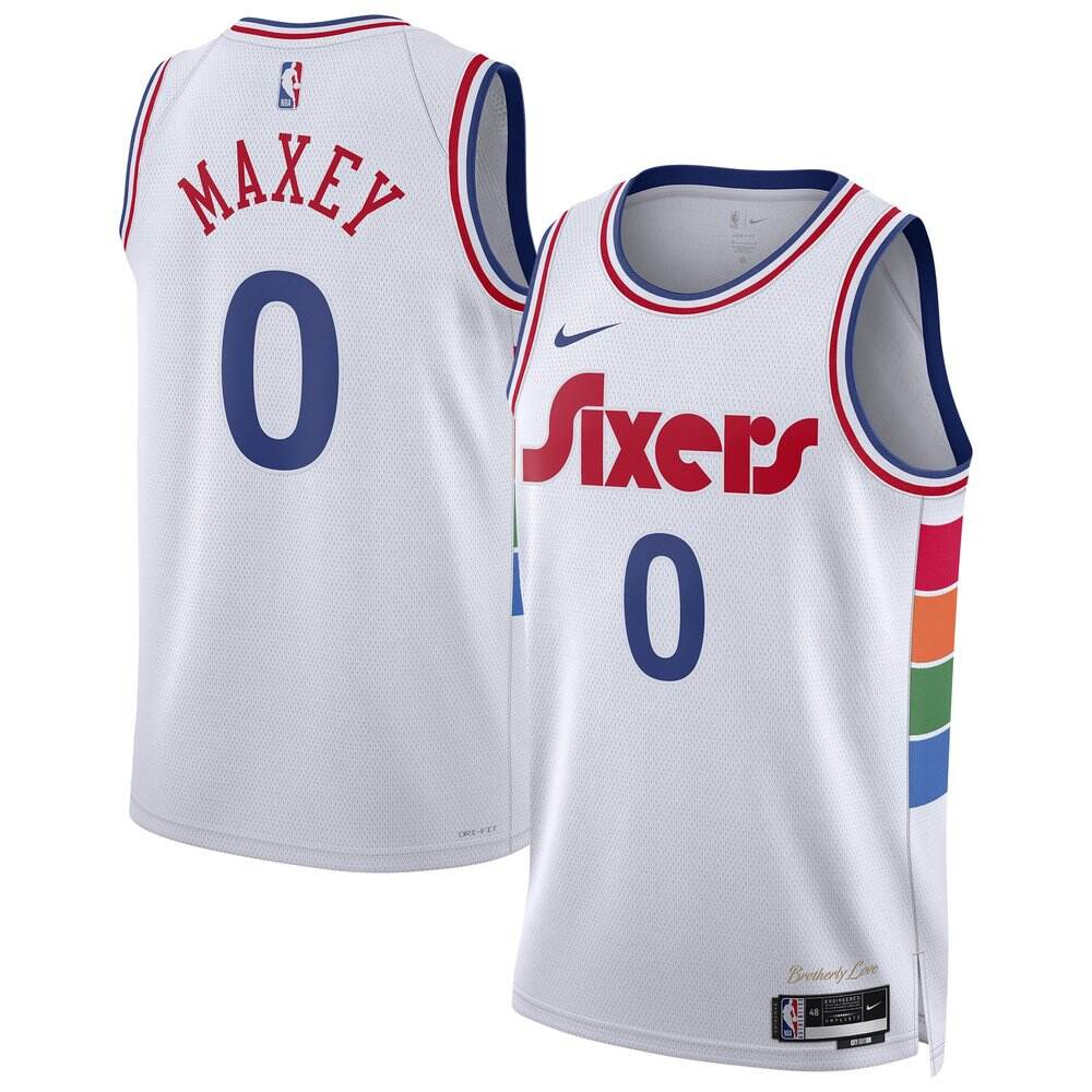 Classic Philadelphia 76ers White Jersey - City Edition - Must-Have Jersey