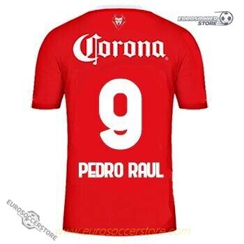 Toluca's PEDRO RAUL 9 Home Football Jersey for the 23-24 Season