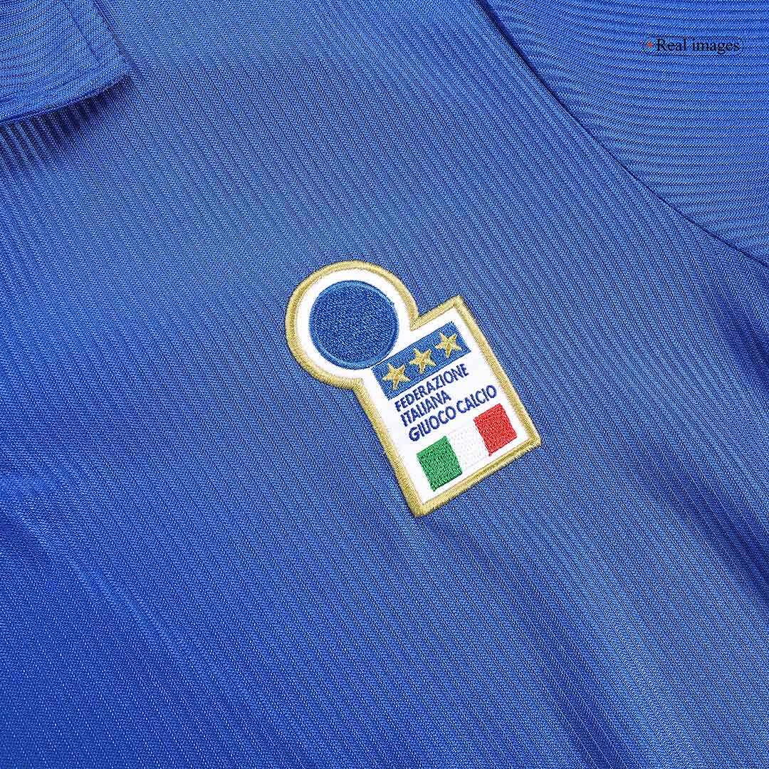 Retro 1998 Italy Home Soccer Jersey Authentic Kit