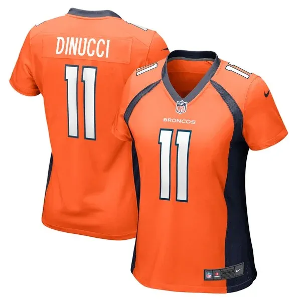 None Game Football Jersey - Orange  | player jersey | NFL Football