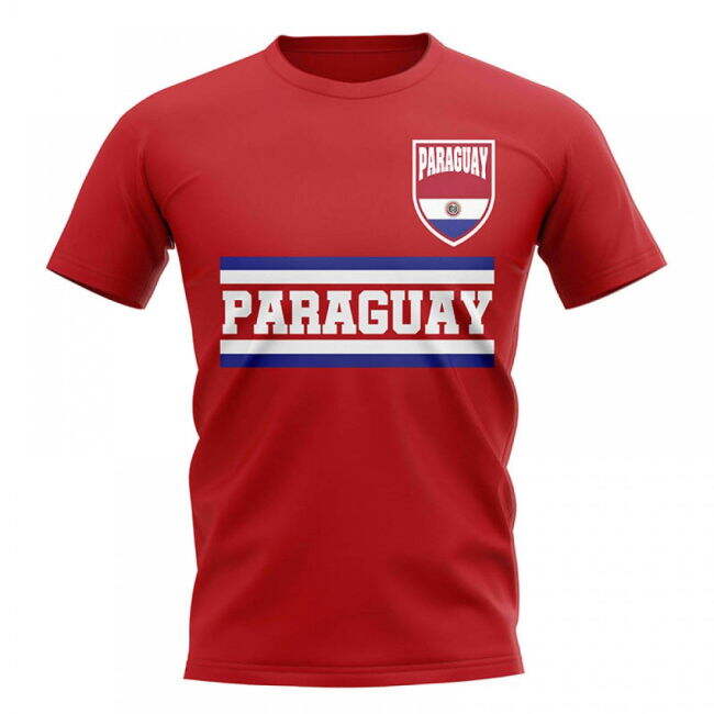 Genuine 2025-2026 Paraguay Copa America Home Strip (1)