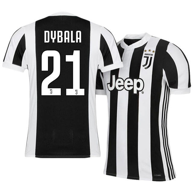 Juventus Home 201718 Paulo Dybala 21 Shirt - Official Replica 17983