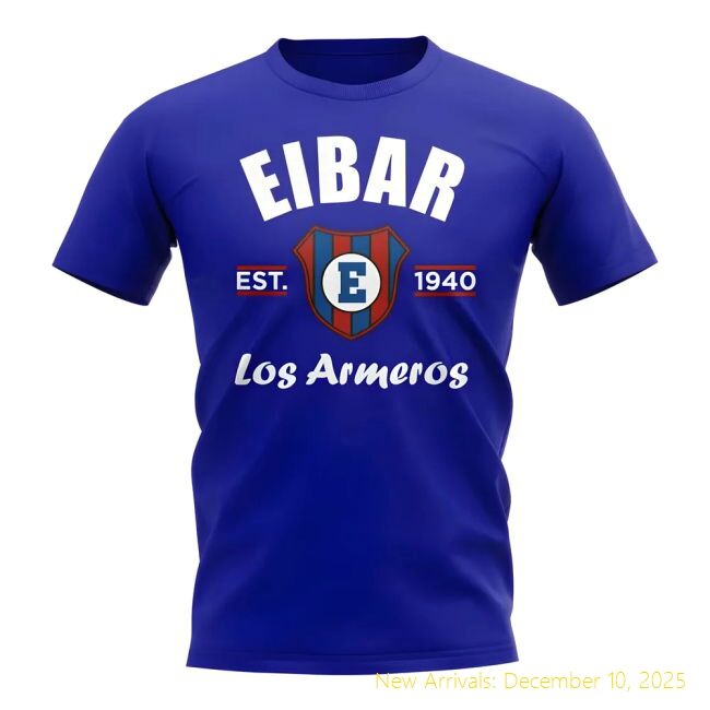 Eibar Established Football T-Top Grade Shirt (Royal) - Competitive