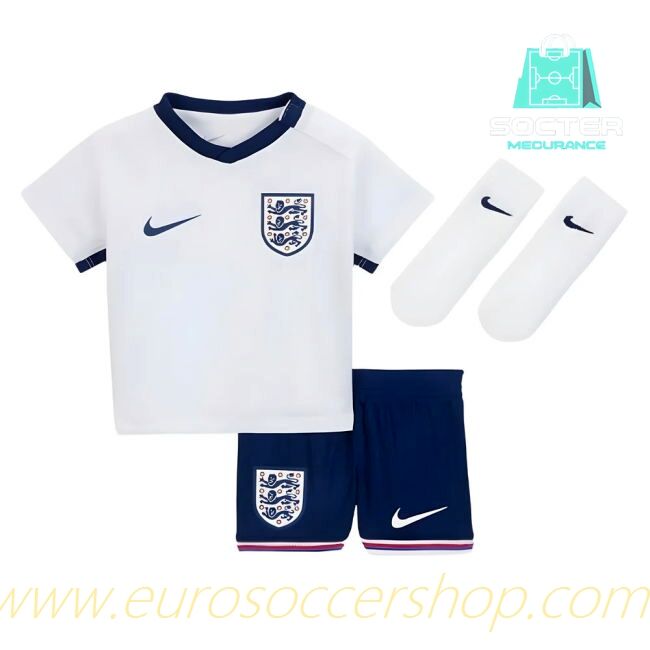 High Quality 2024-25 Collection Three Lions Home Football Shirt Youth