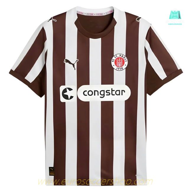 2025-2026 St Pauli Home Shirt