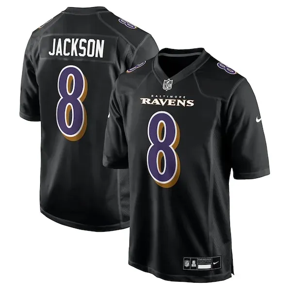 Performance Baltimore Ravens  Jersey - Premium Black NFL Fan Jersey...