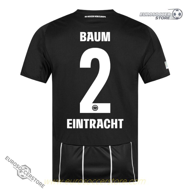 Eintracht Frankfurt Champions League BAUM 2 Football Jersey 2025-26 Season
