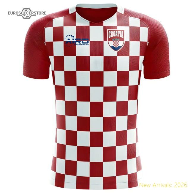 Croatia 2025-2026 Regular Jersey - Premium Stretchable Slim