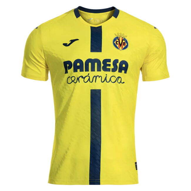 Camiseta Villarreal Hombres Local 2025-2026 - Alta Calidad