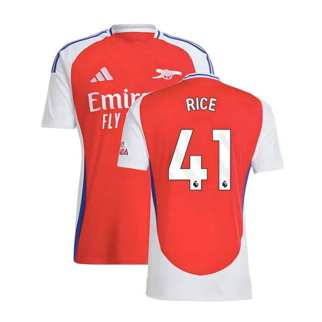Top Tier Intense Arsenal Arsenal Home Shirt Rice #41 New Release J...