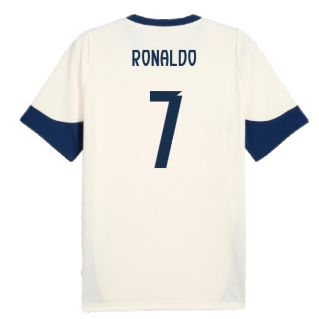 2025-2026 Portugal Training Jersey (Sugared Almond) (Ronaldo 7)