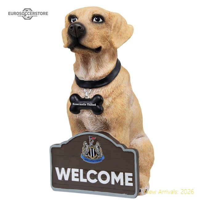 Newcastle United Fc Labrador Gnome - Official Edition - Premium Quality