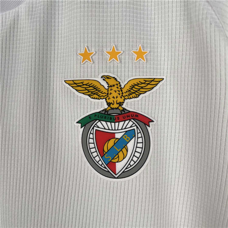 Benfica 2324 Third White Soccer Jersey Football Shirt - Official