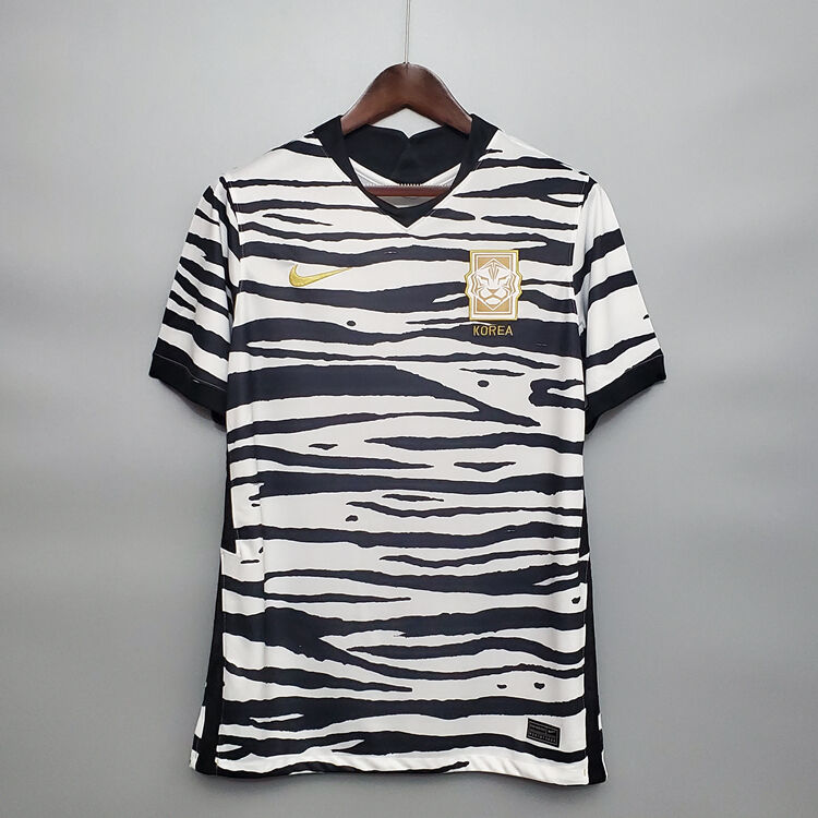 South Korea 20-21 Away White Soccer Shirt Jersey - Official Replica