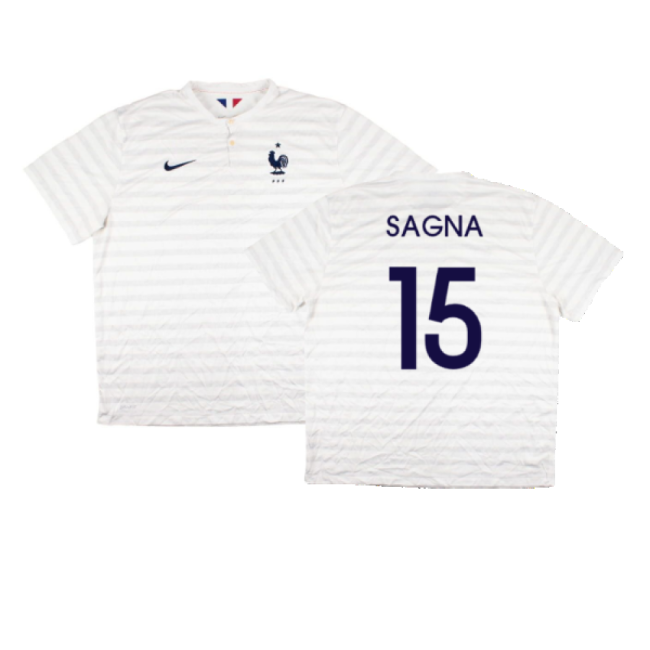 Exquisite France 2014-15 Away Shirt ((Very Good) XXL) (Sagna 15) As A Gift