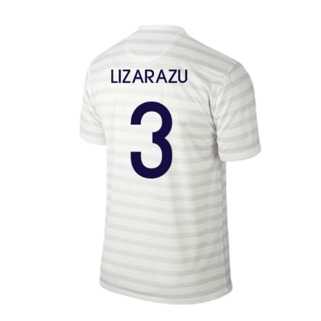 France 2014-15 Away Shirt ((Excellent) M) (Lizarazu 3)