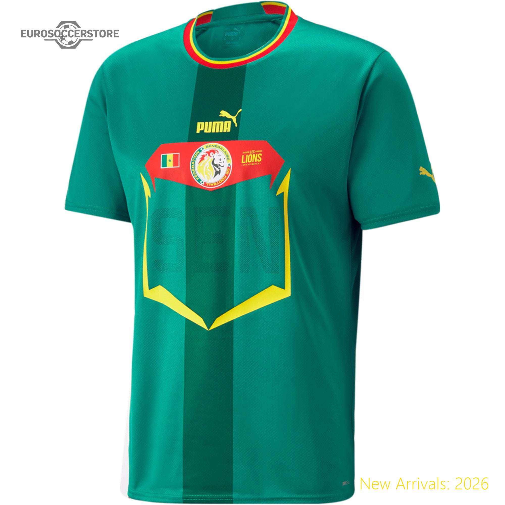 Official Team Merchandise Men Premium Sen Football Legend Away Jersey