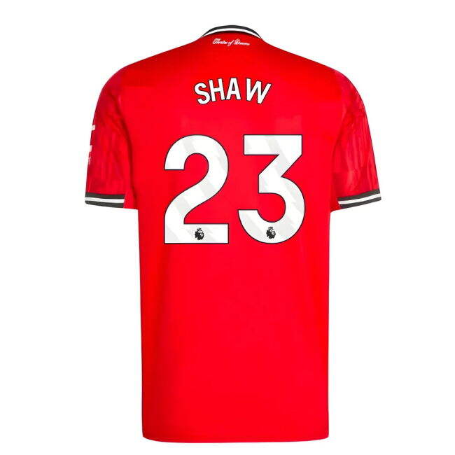 2025-2026 Man Utd Home Shirt (Shaw 23) - high quality