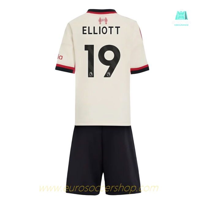 2025-2026 Liverpool Away Mini Kit (Elliott 19)
