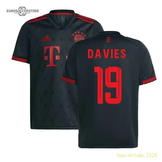 2022-2023 Bayern Munich Change Jersey (kids) (davies 19)