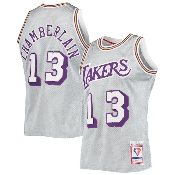 Wilt Chamberlain LAL Swingman Jersey - retro genuine casual workout