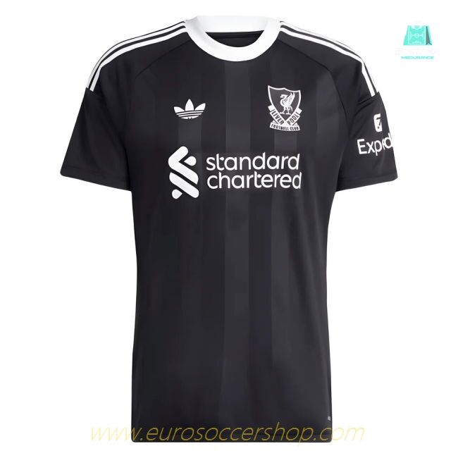 2025-2026 Liverpool Third Goalkeeper Shirt (Black)