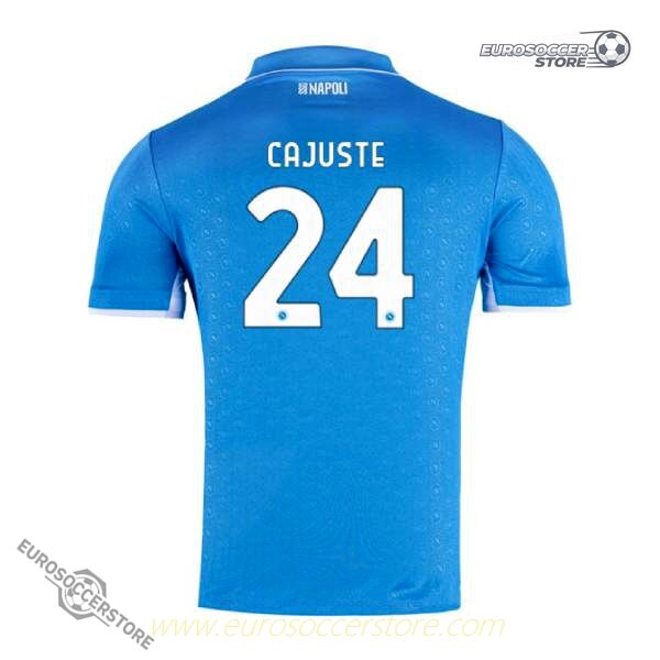 S.S.C. Napoli 24-25 Season Home Jersey - Cajuste #24
