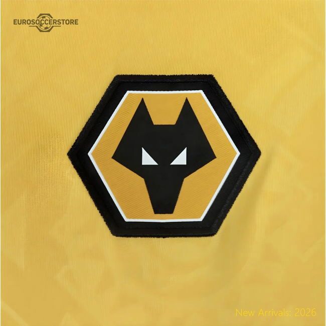 2025-2026 Wolves Home Shirt - Official Edition - Match Day Jersey