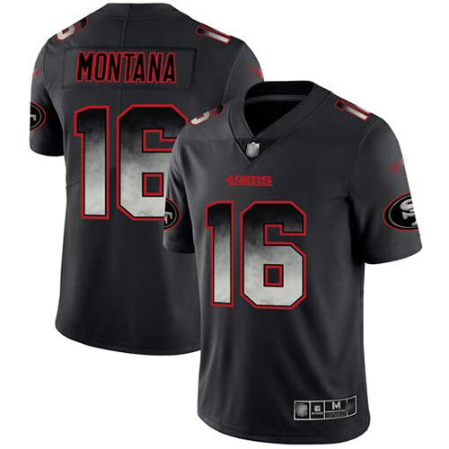 NFL San Francisco #None Black None Limited Jersey athletic wear