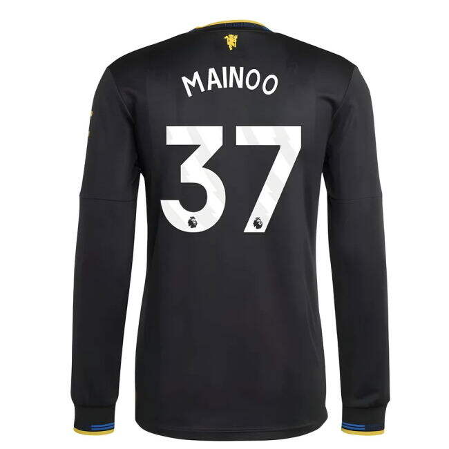 Original Replica Man Utd Third Replica Jersey for Adults (Mainoo 37)