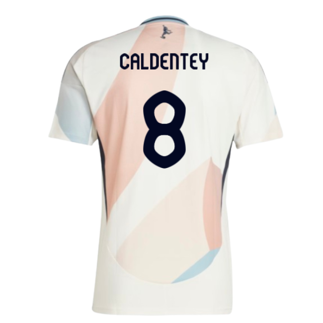 Genuine 2025-2026 Spain Away Uniform (unisex) (caldentey 8
