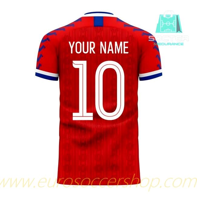 2025-26 Edition Fan Edition Chile Home Football Shirt (Custom)
