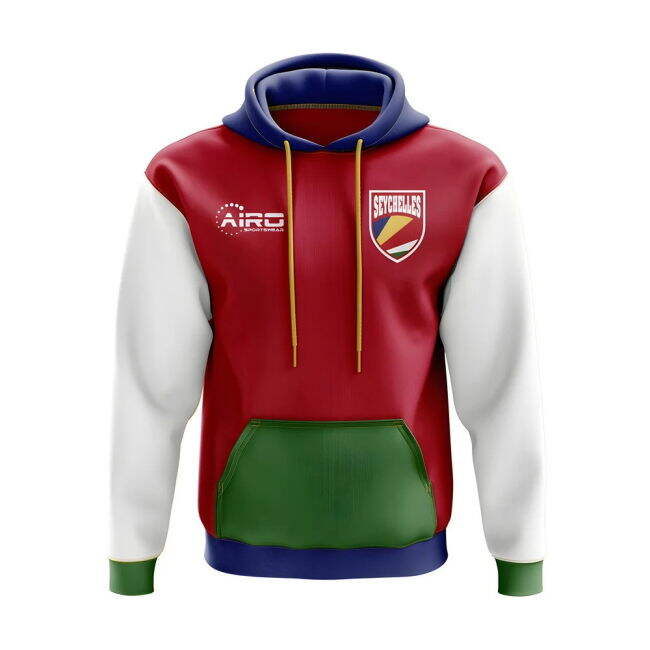 Football Seychelles Concept Country Football Hoody (Red)