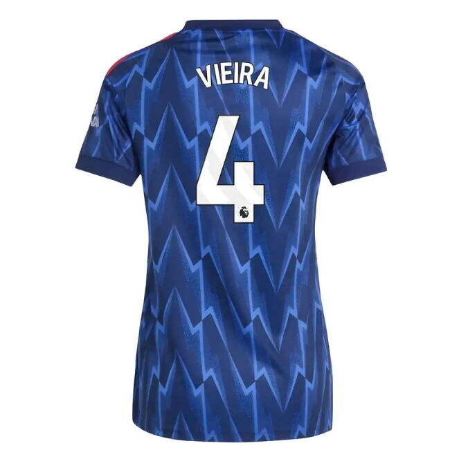 2025-2026 Arsenal Away Shirt (Womens) (Vieira 4) (Limited Edition)