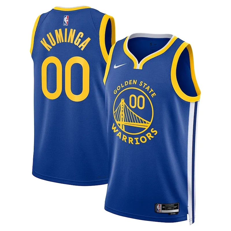 Jonathan Kuminga GSW Durable Swingman Jersey - Team Colors