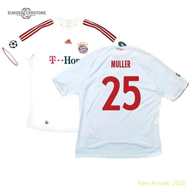 Bayern Munich 2008-09 Alternative Jersey ((very Good) Xxl) (muller 25)