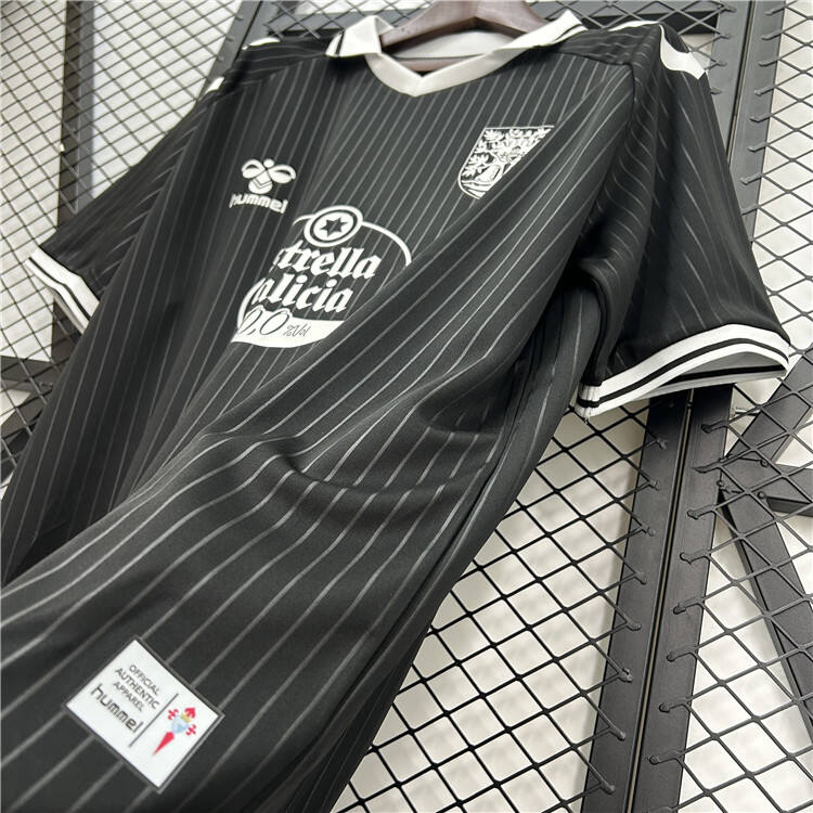 Celta de Vigo 2526 100th Anniversary Black Shirt - Official Replica