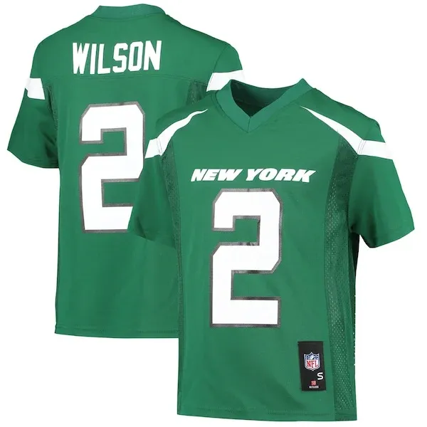 None Zach Wilson Replica Jersey - Green | NFL Player Jersey | NFL Foot