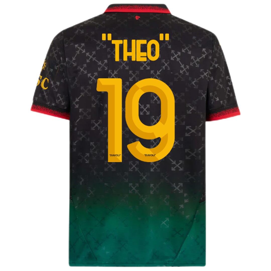 2025 AC Milan X Off-white Shirt THEO 19 - Official Replica 6579