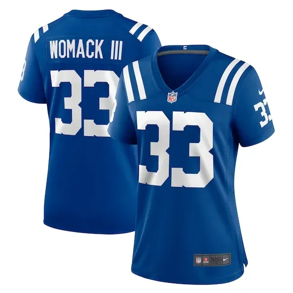 None Game NFL Jersey - Royal | Authentic Football Apparel | NFL Footba