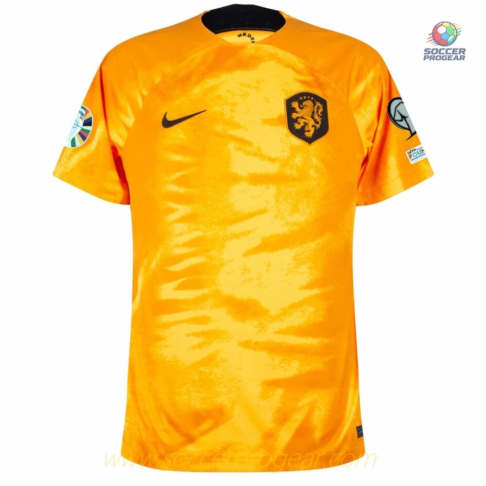 NETHERLANDS Player Version EURO 2024 QUALIFYING KIDS HOME JERSEY
