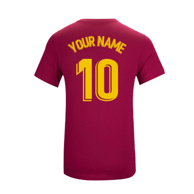 Barcelona Ground official style T-Shirt 2020-2021 (Unisex